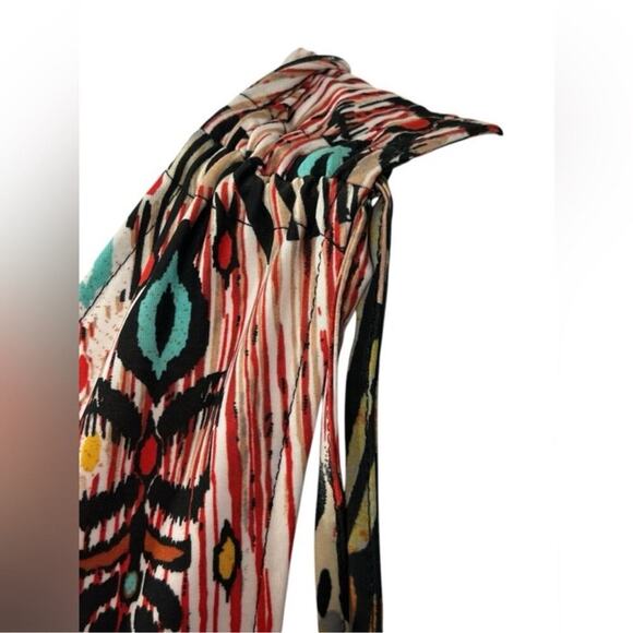 Y2K Vintage 90s Midi Dress Animal Print Just Love Size Medium - Picture 6 of 14